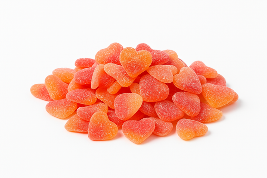 🍑 CŒURS DE PÊCHE SUCRÉS – Jake - 100 GR